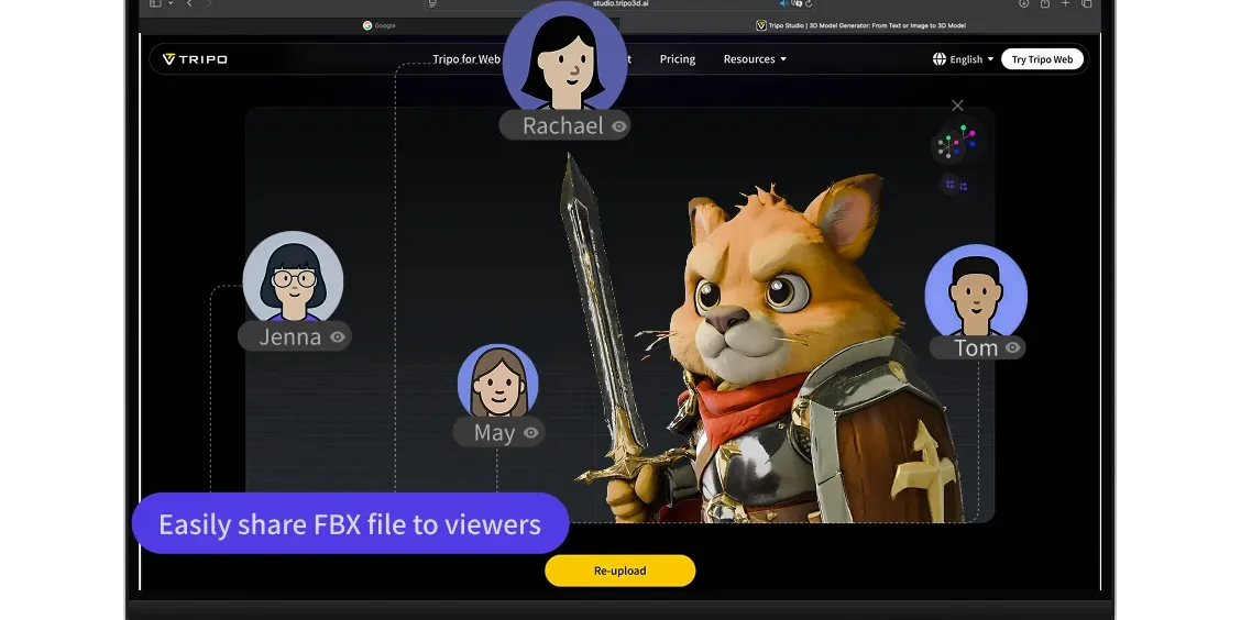 Share the FBX File View for Collaborations & Review