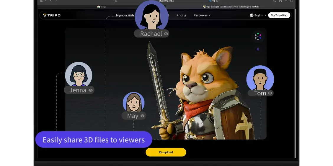 Easy Sharing: ideal for 3D Project Review, Prenstation, Collaboration