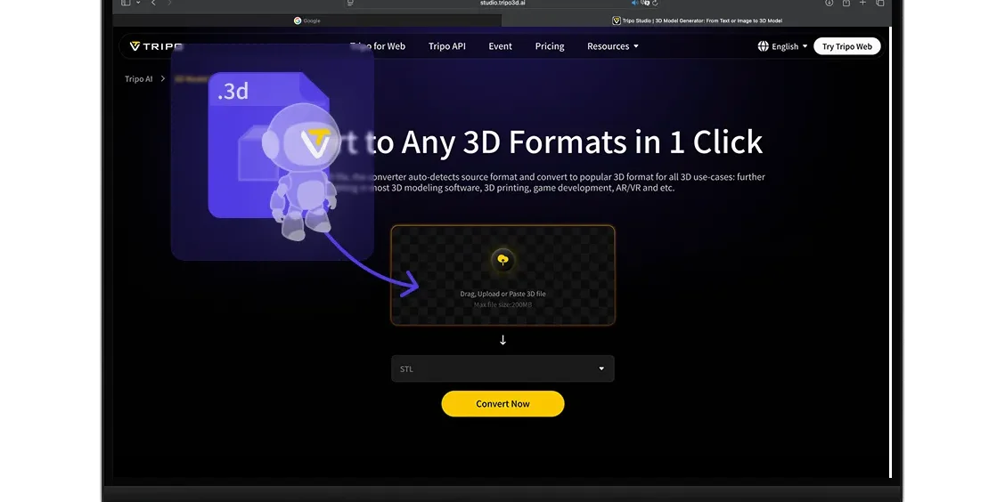 Convert to OBJ (.obj) File and View