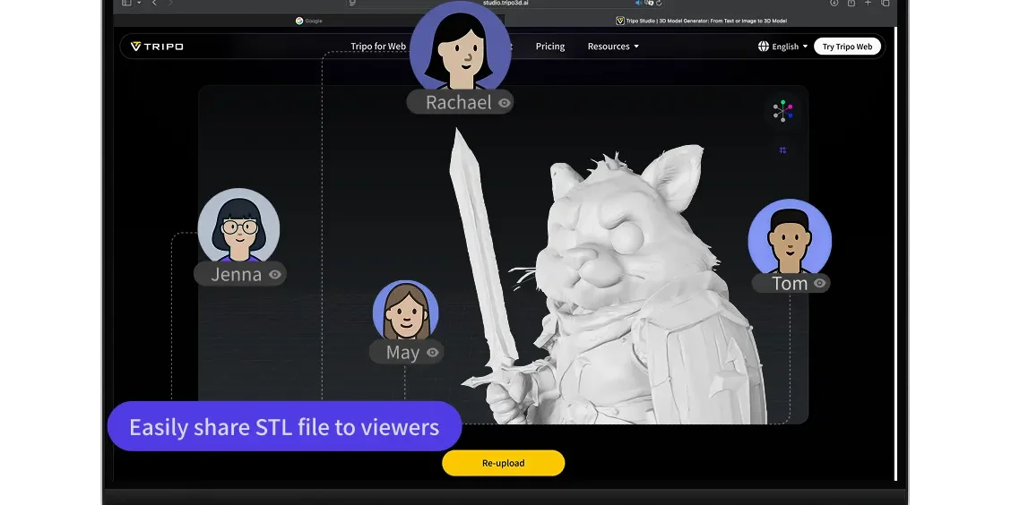 Share the STL File View for Collaborations & Review