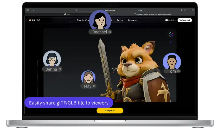Share the glTF/GLB File View for Collaborations & Review